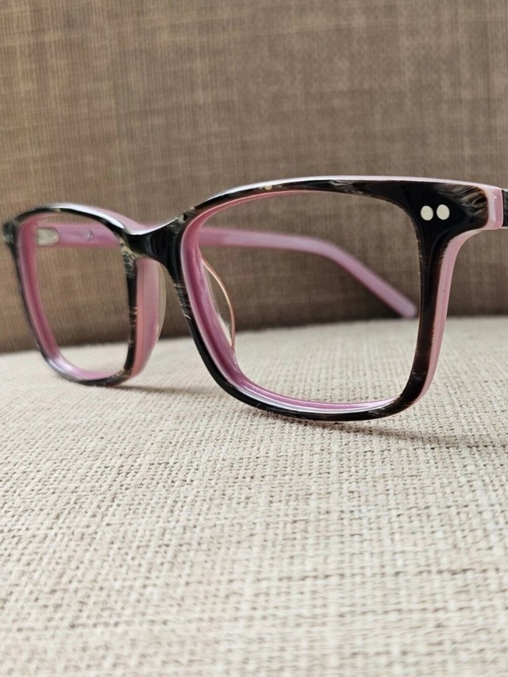 Karen Kane Women Eyeglasses Frame Horn/Pink Eyewear KATNISS Glasses Frame only